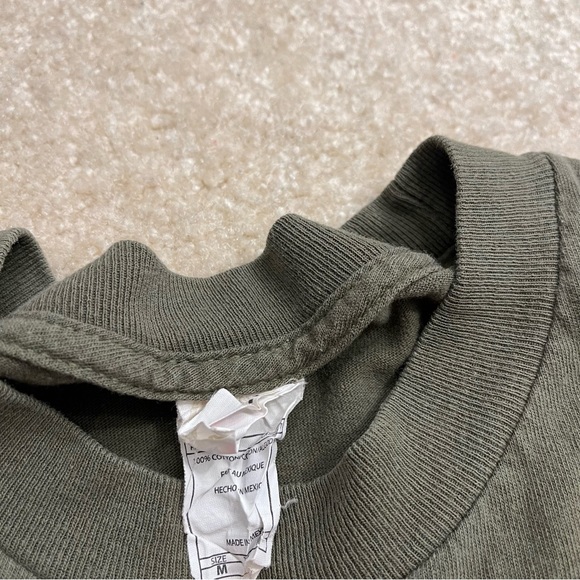 Lynyrd Skynyrd Shirt Mens Medium Green Concert Band Last of a Dyin Breed Tour - Picture 4 of 9